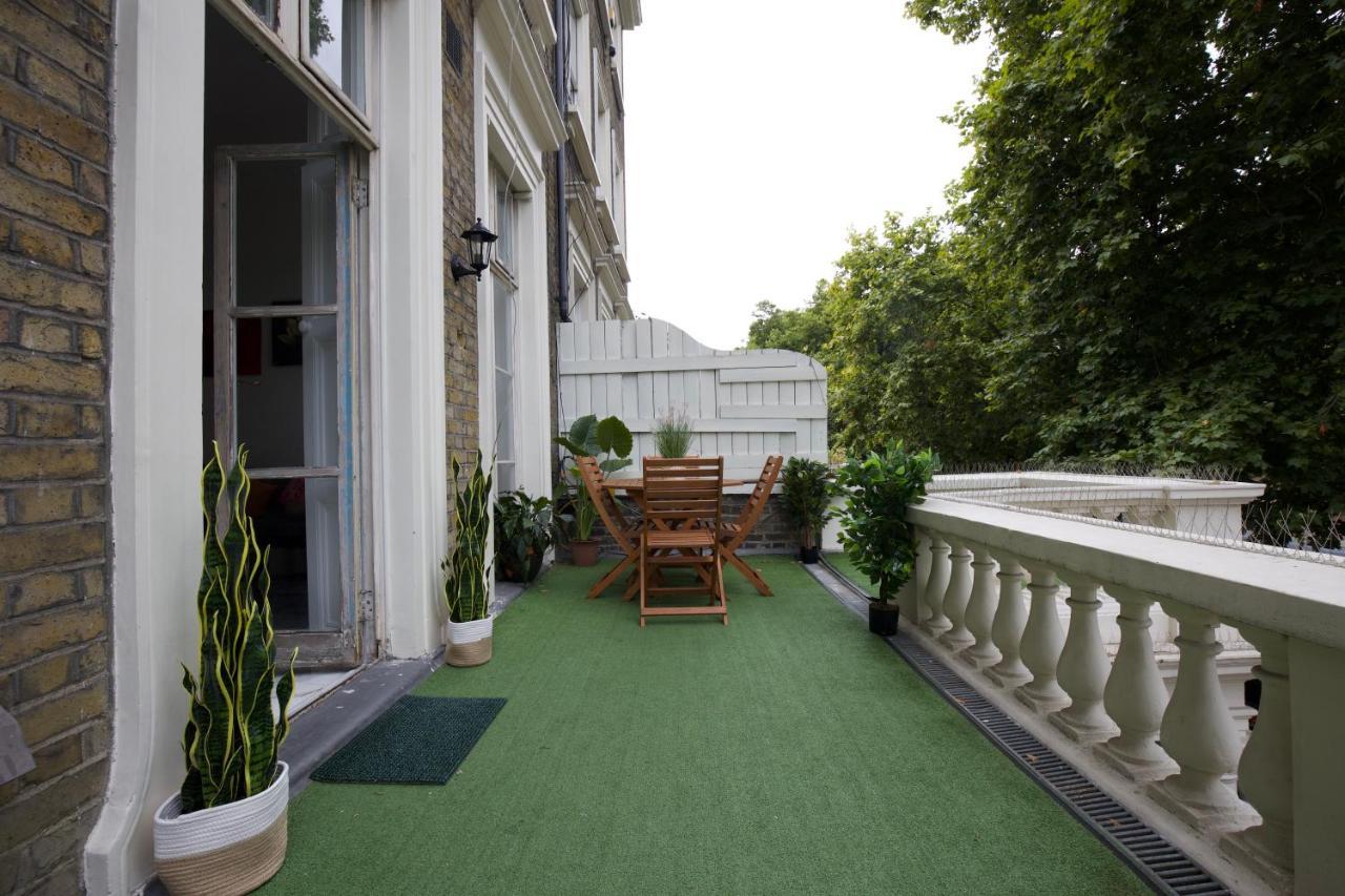 Large 2 Beds Flat Overlooking Clapham Common Park Londres Exterior foto